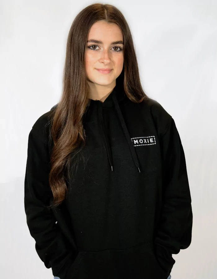 Black leavers hoodie