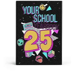 Leavers yearbook ready-made theme - Bright