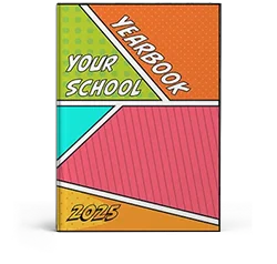 Leavers yearbook ready-made theme - Comic