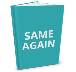Leavers yearbook ready-made theme - Same again!