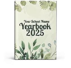 Leavers yearbook ready-made theme - Nature
