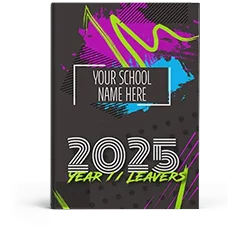 Leavers yearbook ready-made theme - Retro