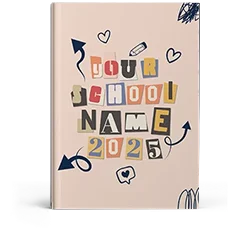 Leavers yearbook ready-made theme - Scrapbook